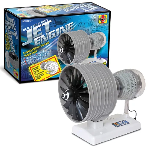 

Simulation aviation Airplane engine model jet turbofan engine can start DIY assembled toys