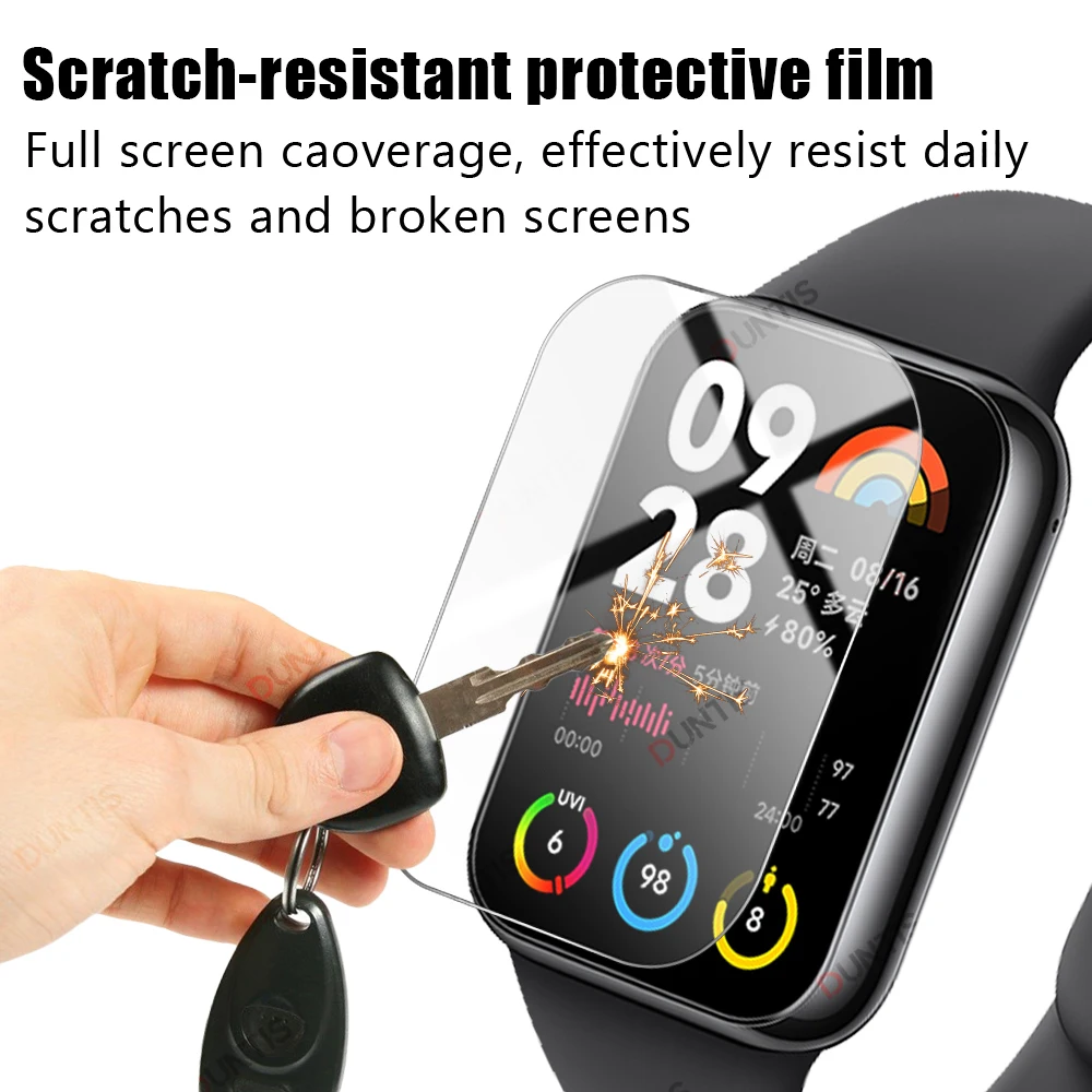 5 Pack Screen Protector Glass for Xiaomi Mi Band 8 Pro Scratch resistant HD Protective film for Xiaomi Band 8 Pro Tempered Glass