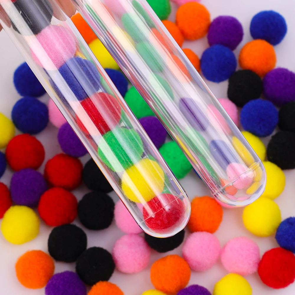 Test Tube Classification Game Hairball Test Tube Sort Fine Movement Training Children Color Cognition Early Education Puzzle Toy 5