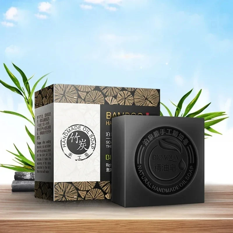 Natural Fruit Soap Moisturizing Rose Bamboo Charcoal Hydrating Exfoliating Hand Washing Cleansing Soap Bath Soap 3