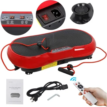 Vibration Plate Exercise Machine，Whole Body Workout Vibration Fitness Platform for Weight Loss，Toning Wellness，HomeGym Equipment 5