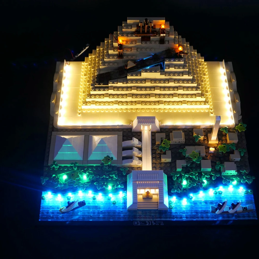 LIGHTAILING Lumières pour Lego-21058 La Grande Piramide di Giza- Kit d'Éclairage