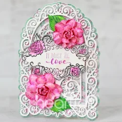 Emblazon 번성 게이트웨이 절단 다이, DIY 금형, 스크랩북 종이 만들기, 절단 공예 템플릿, 수제 카드, 신상품 2024