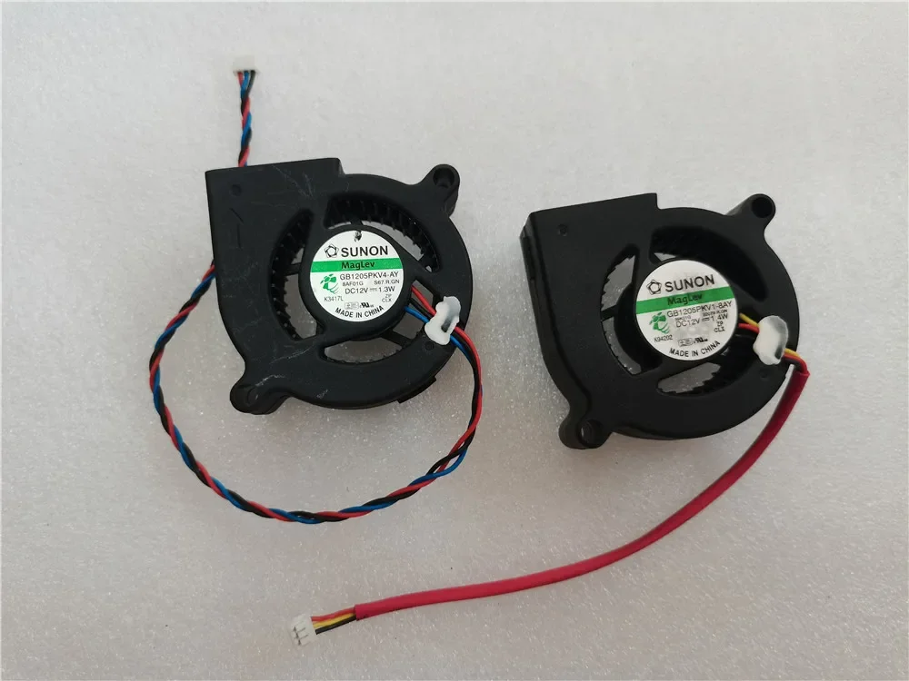 

2PCS Original fan for SUNON GB1205PKV4-AY GB1205PKV1-8AY 1.2w 5cm 50mm 5020 50x50x20mm DC 12V camera cooling fans blower turbo