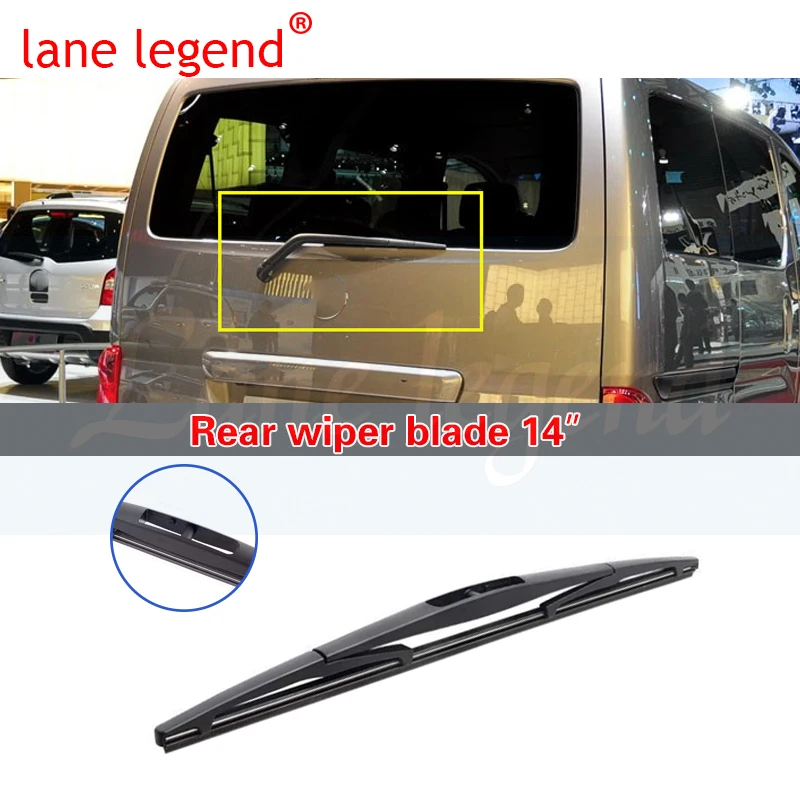 Für Nissan NV200 2009-2020 Auto Front- und Heckwischerblätter Weiche Gummi-Windschutzscheibenwischer Auto-Windschutzscheibenwischer 22'+16'+14' 2017 2018 2019 – Detail 6