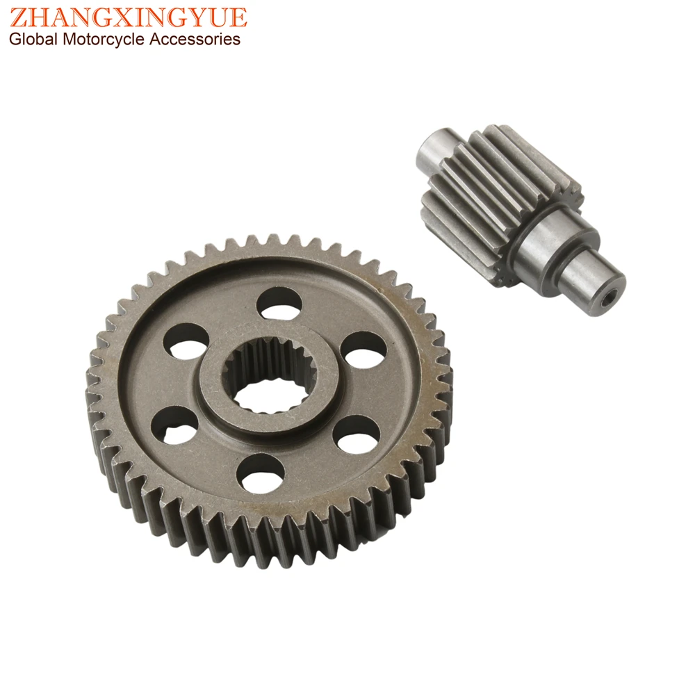 Scooter Top Racing Secondary / Final Drive Gears 17/49 For Peugeot V-Clic Speedfight 3 Vivacity ('08 on) 50cc 4-Stroke