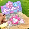 Funny Cute Squeeze Cat Paw Toys Soft TPR Pinching and Decompressing Cat Paw Sticky Relief Relax Toys Squeeze Toy Gift 2