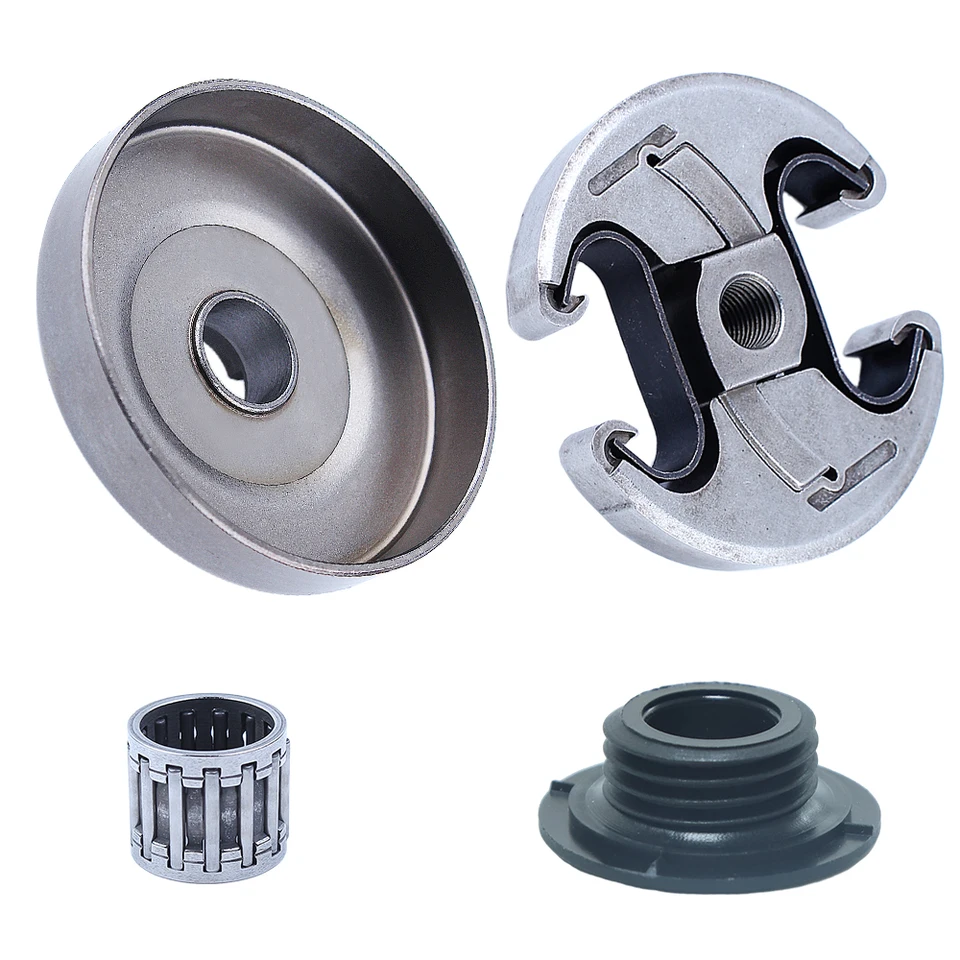 Clutch Drum, Bearing, Oil Pump Line Kit For Husqvarna 455 460 Chainsaw – Replaces 537291702