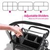 Profession Makeup Case Fashion Beautician Cosmetics Organizer Tool Storage Box Suitcase for Women Large Capacity Make Up Bag