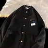Trendy Preppy Style Suit Jacket In Western-style Round Neck For Men Casual Clothes Japanese Style Couple Uniform 1