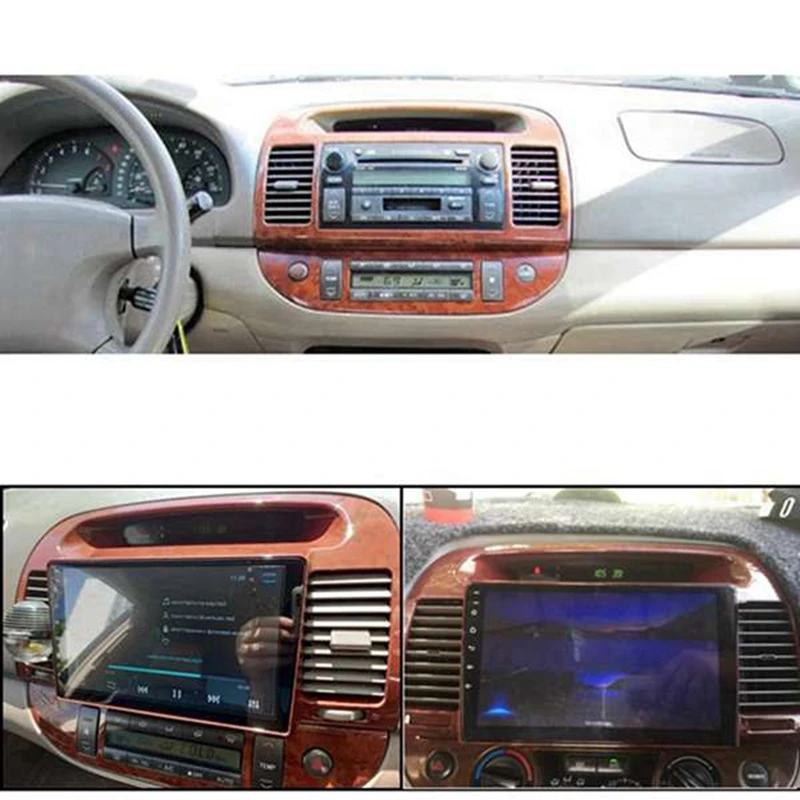 

Car Air Vent Outlet For Toyota Camry 2002-2007 Fascia Auto Stereo Panel Mounting CD DVD Radio Dashboard Spare Parts