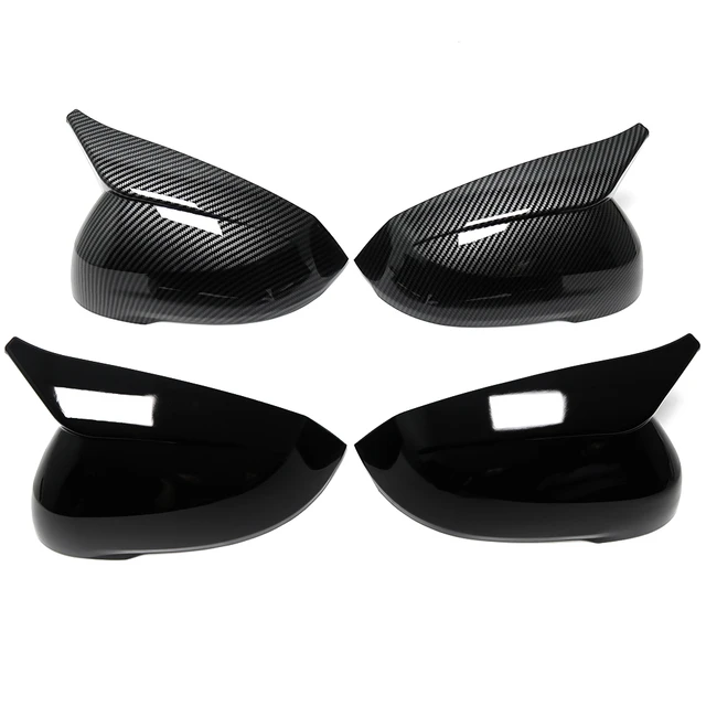 2Pcs Horn Rearview Mirror Caps for BMW X1 U11 U12 2023 2024 Side Wing Rear  View Mirror Cover Trim Car Exterior Accessories - AliExpress