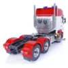 LESU 1:14 RC Car 6X6 FWD RTR RC Tractor Truck Red Metal Chassis Sounds Light Radio Controller Battery Charger Boys Toys 4