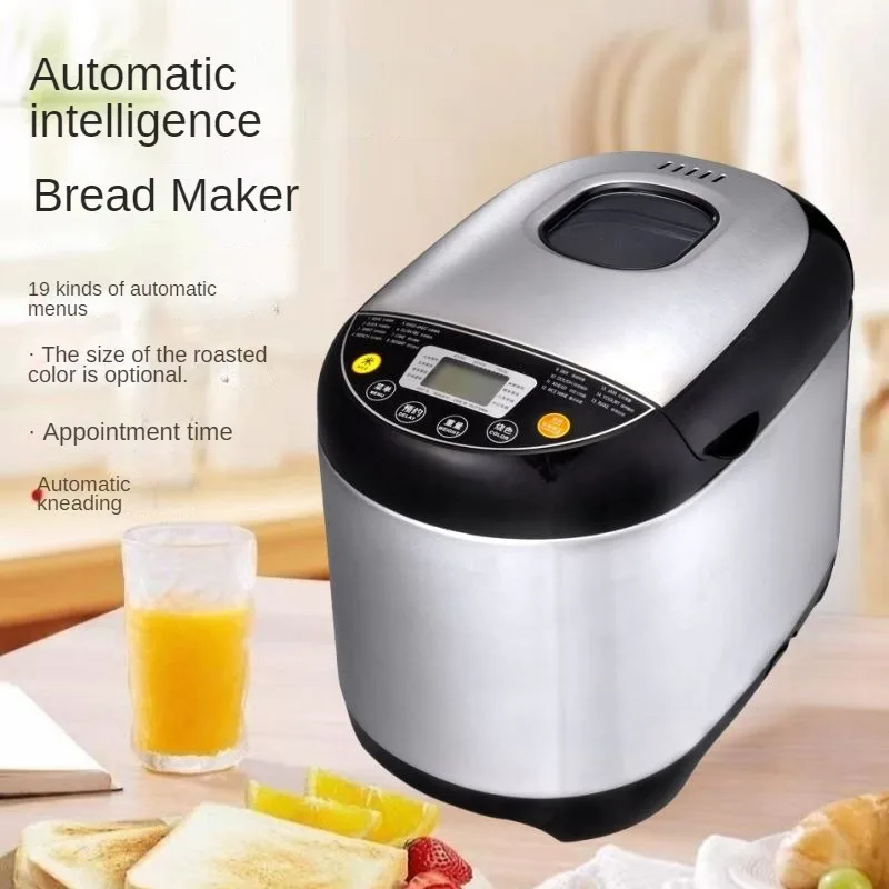 800g Bread Machine Stainless Steel Intelligent Timing Cake Machine Automatic Heat Preservation Multi-function Breakfast Machine 2