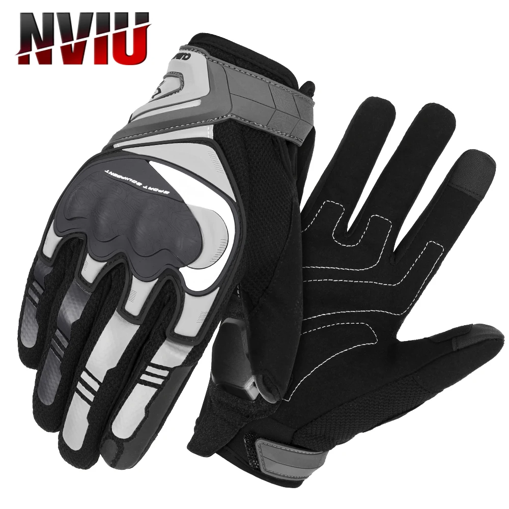 

Motorcycle Gloves Women Men Summer Breathable Pink Touch Screen Moto Gloves For Motocross Motorbike Racing