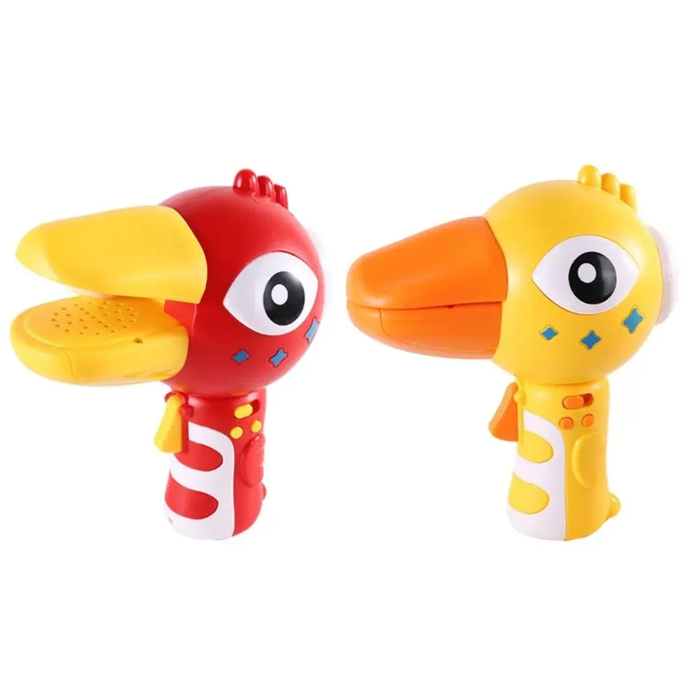 Plastics Big Mouth Bird Loudspeaker Recording Can Talk Cartoon Bird Changer Sound Toys Multifunctional Electric