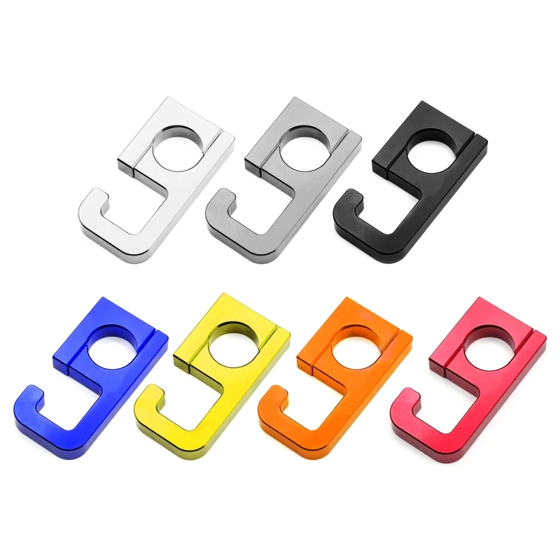 Motorcycle Luggage Helmet Hook Aluminum Mount Motorcycle Scooter Helmet Holder Bag Hook Hanger Compatible with PCX150