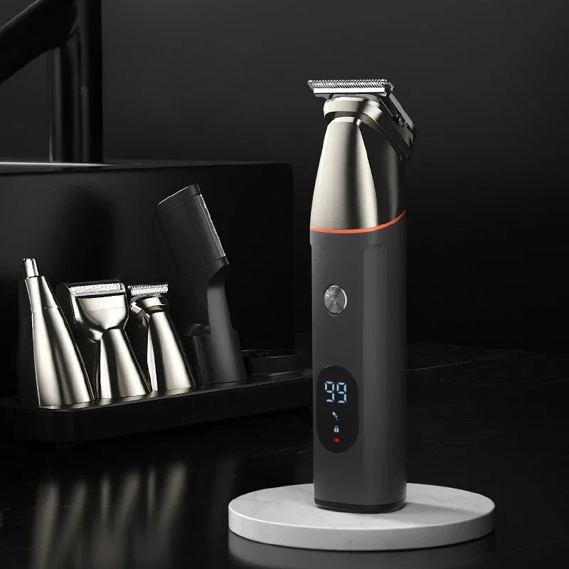Resuxi LK-881 Waterproof Electric Shaver Home Men's Multifunctional Electric Hair Clipper Nose Hair Trimmer Set 2