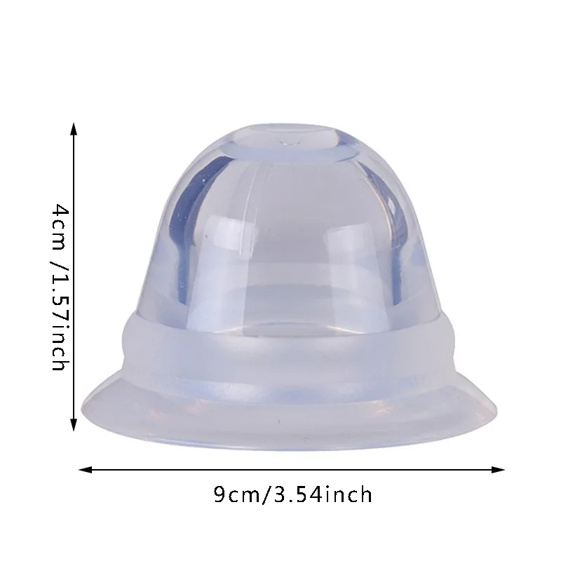 2pcs Silicone Nipple Corrector Nipple Suckers Suction Aspirator Puller Flat Inverted Retraction Treatment Redress nipple sucking corrector