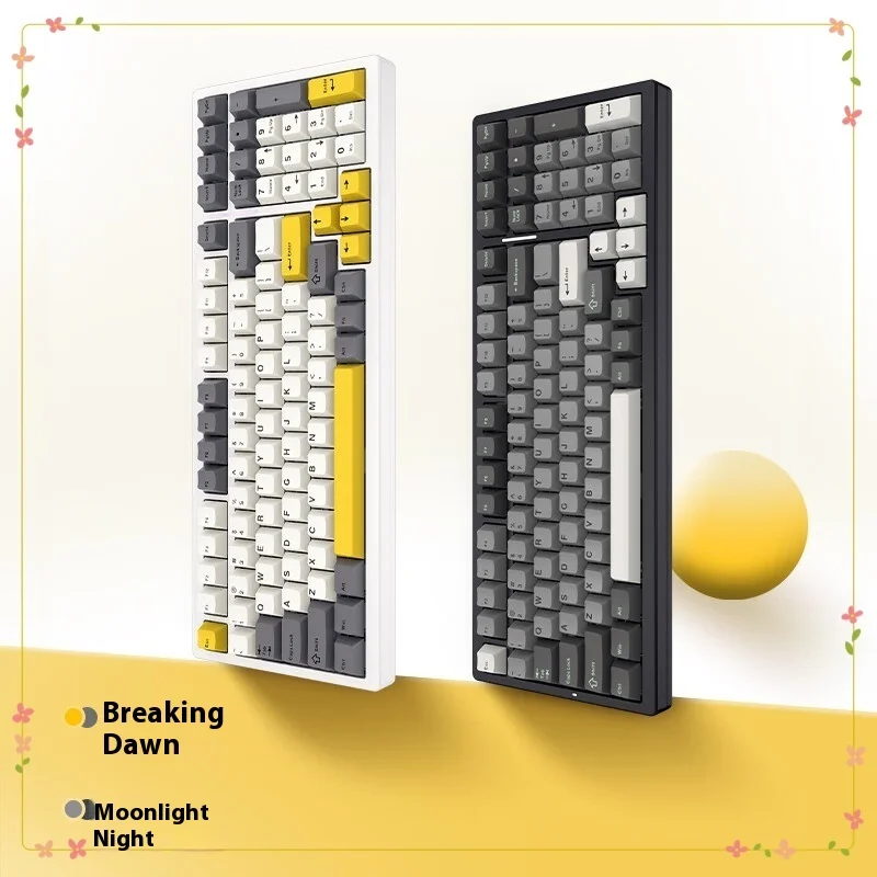 

Механическая клавиатура VGN S99pro, 3 режима, 2,4 ГГц, Bluetooth, беспроводная клавиатура, 99 клавиш, Алюминиевая клавиатура с горячей заменой, настроенная геймерская клавиатура