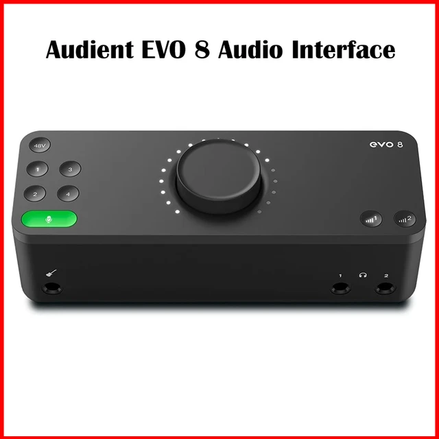 Audient EVO8 4-In / 4-Out Audio Interface Portable Professional 