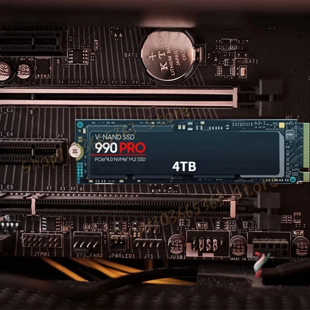 980Pro 노트북 PS5 데스크탑 PC용 내장 솔리드 스테이트 하드 드라이브 NVMe M.2 2280, 990PRO 8TB 4TB 2TB 1TB PCIe Gen 5.0x4 SSD, 신제품