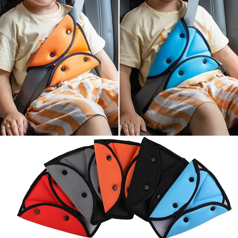 Child Seat Belt Adjustment Holder Car Anti-Neck Neck Baby Shoulder Cover Seat Belt Positioner for Kids Safety