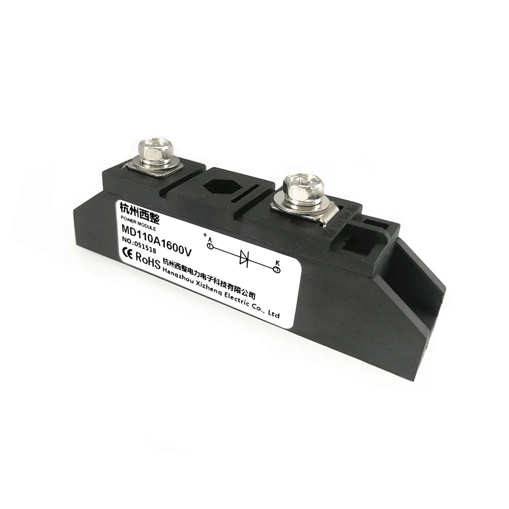 Diodo Anti-recuo Fotovoltaico Md26a 40a 55a 70a 90a 100a 110a 130a160a 1600v Diodo Alto do Ponto de Contato da Resistência Reversa
