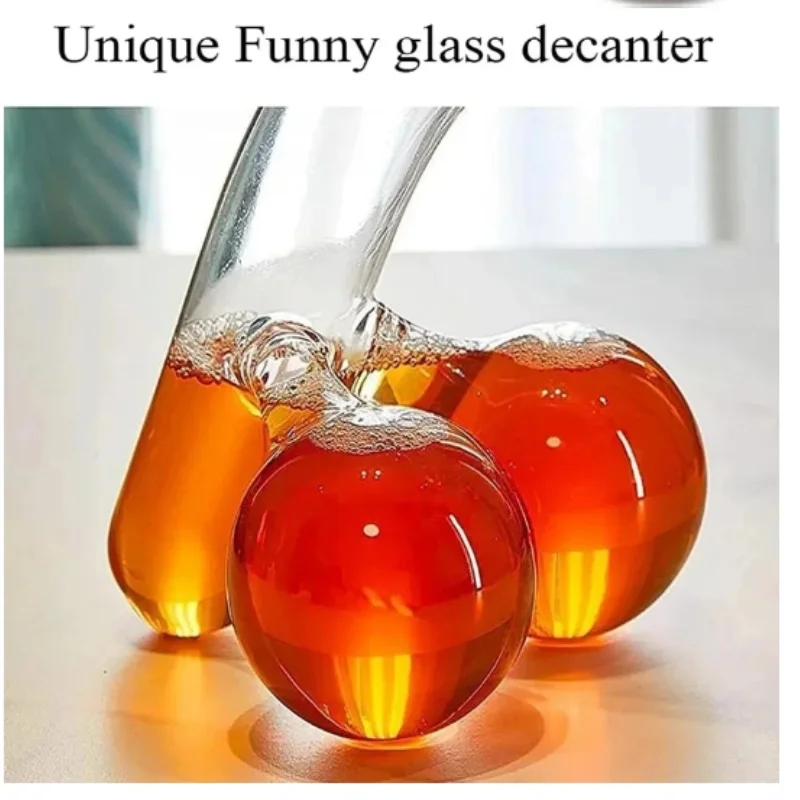 Whiskey Decanter Set Unique Funny Decanter Whisky Wine Liquor Vodka Beverage Beer Dispenser Accessories