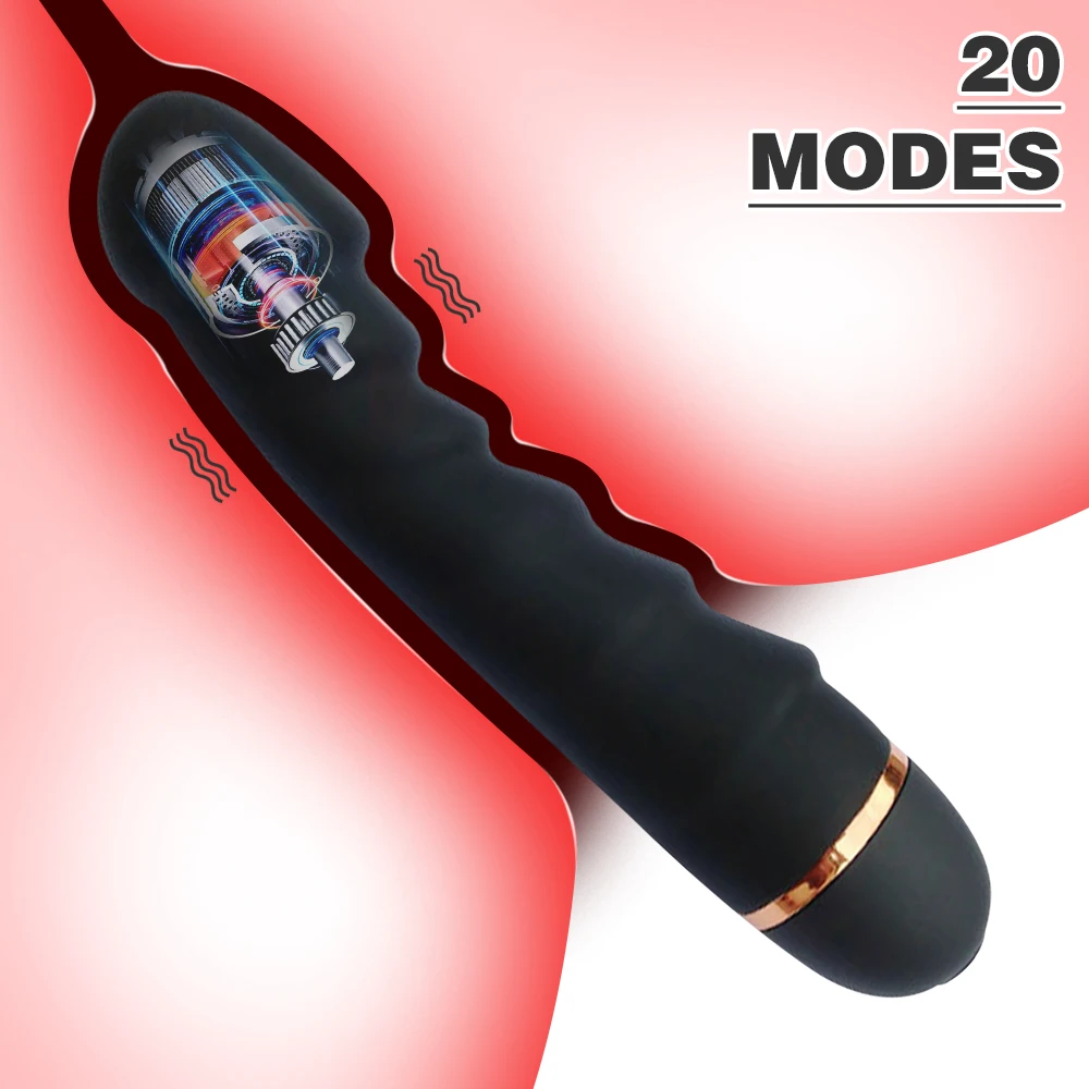 Realistic Rabbit Vibrator Silicone G-spot Clitoral Stimulator_voghion.com