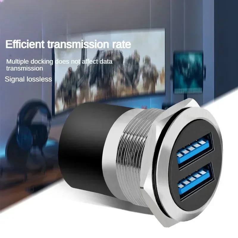 Dual USB Data Connectivity Module for 86 Panel Cabinet SB Connector