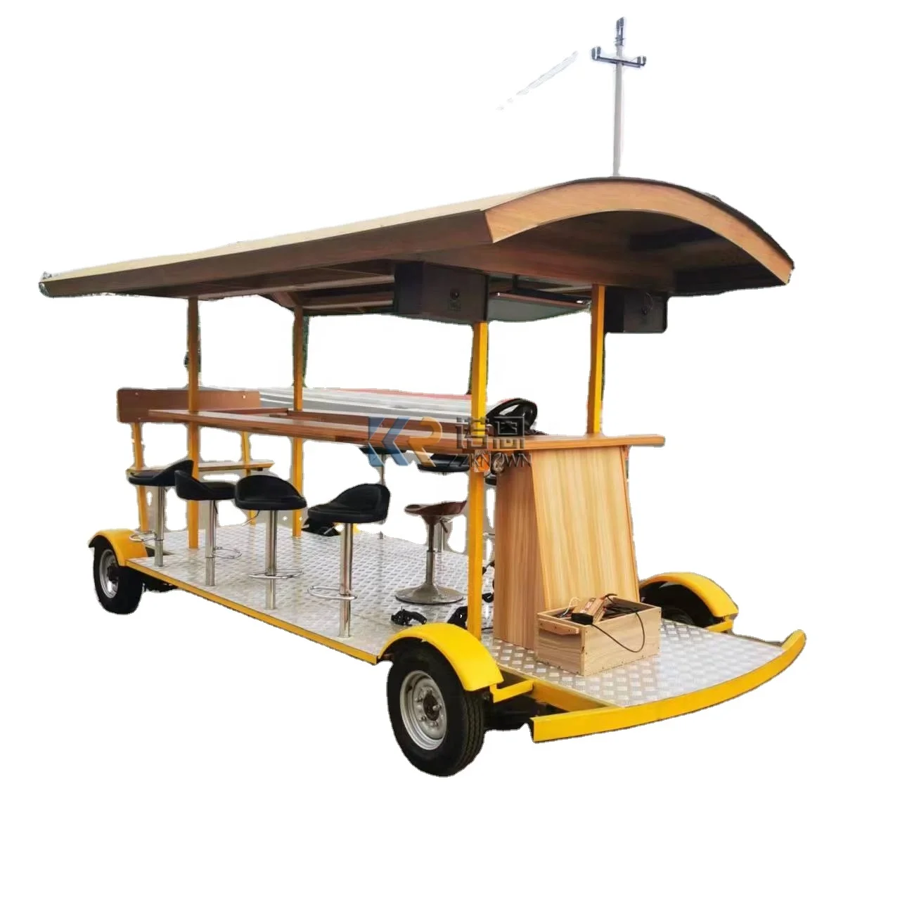 Outdoor Mobile Kitchen Street Fast Food Kiosk Birra Mobile Water Bar Food Trucks In Vendita Beer Bar Beer Bike