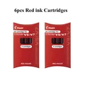 6pcs Red ink