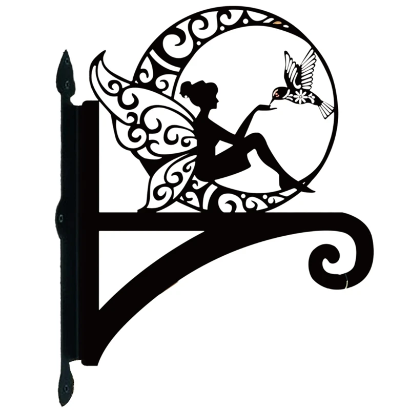 

Подвесная вешалка для растений, кронштейн для кормушки птиц, подходит для ветряных колокольчиков, цветочных Горшков и фонарей