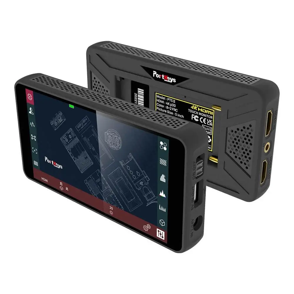 PT6 5.2 Inch Touchscreen Camera Field Monitor 3D LUT 600nit 1080P Display Live S