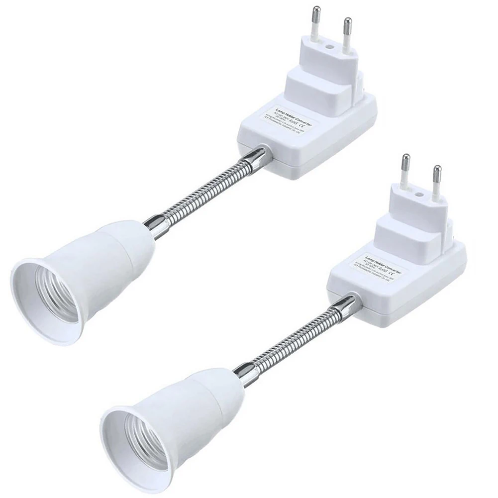 

E27 Socket Adapter With On/Off Switch Light Lamp Bulb Extension Adapter Extenders for Light Fixtures Socket Converter Bulbs Plug