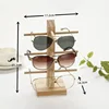 Multi Layers Wood Sunglass Display Racks Shelf Eyeglasses Show Stand Jewelry Holder for Multi Pairs Glasses Showcase Women Gift 1