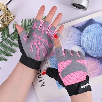 Cycling Fingerless Gloves for Men Women Motorcycle Summer Bicycle Fitness Gym Sports Weightlifting Breathable Cycling Gloves