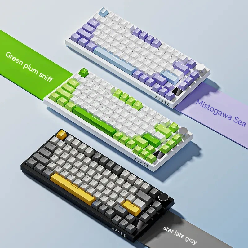 Ajazz  Ű 75%,  Ű Ŷ , Diypc , 5  Ϸ ư  Tft, Ak820