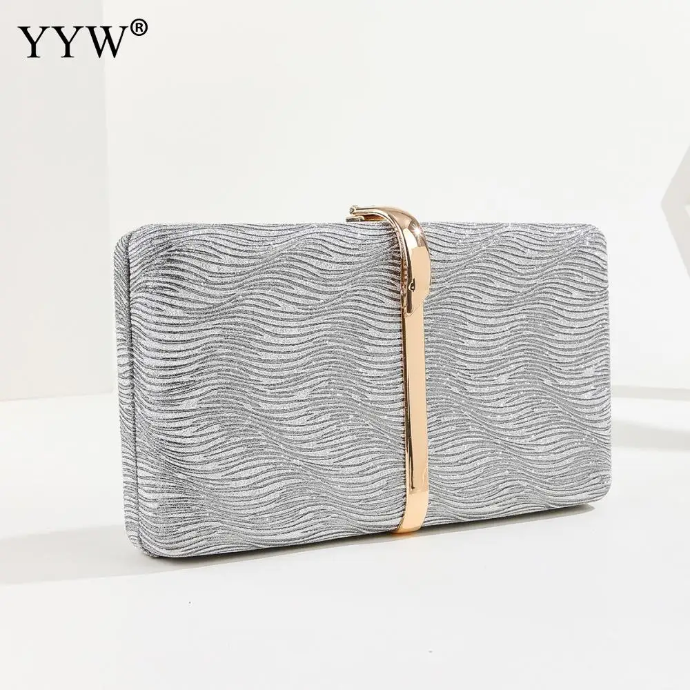 2023 New Elegant Women Evening Clutch Bag Female Crystal Day Clutch Wedding Purse Party Shoulder Bag Handbag Clutche