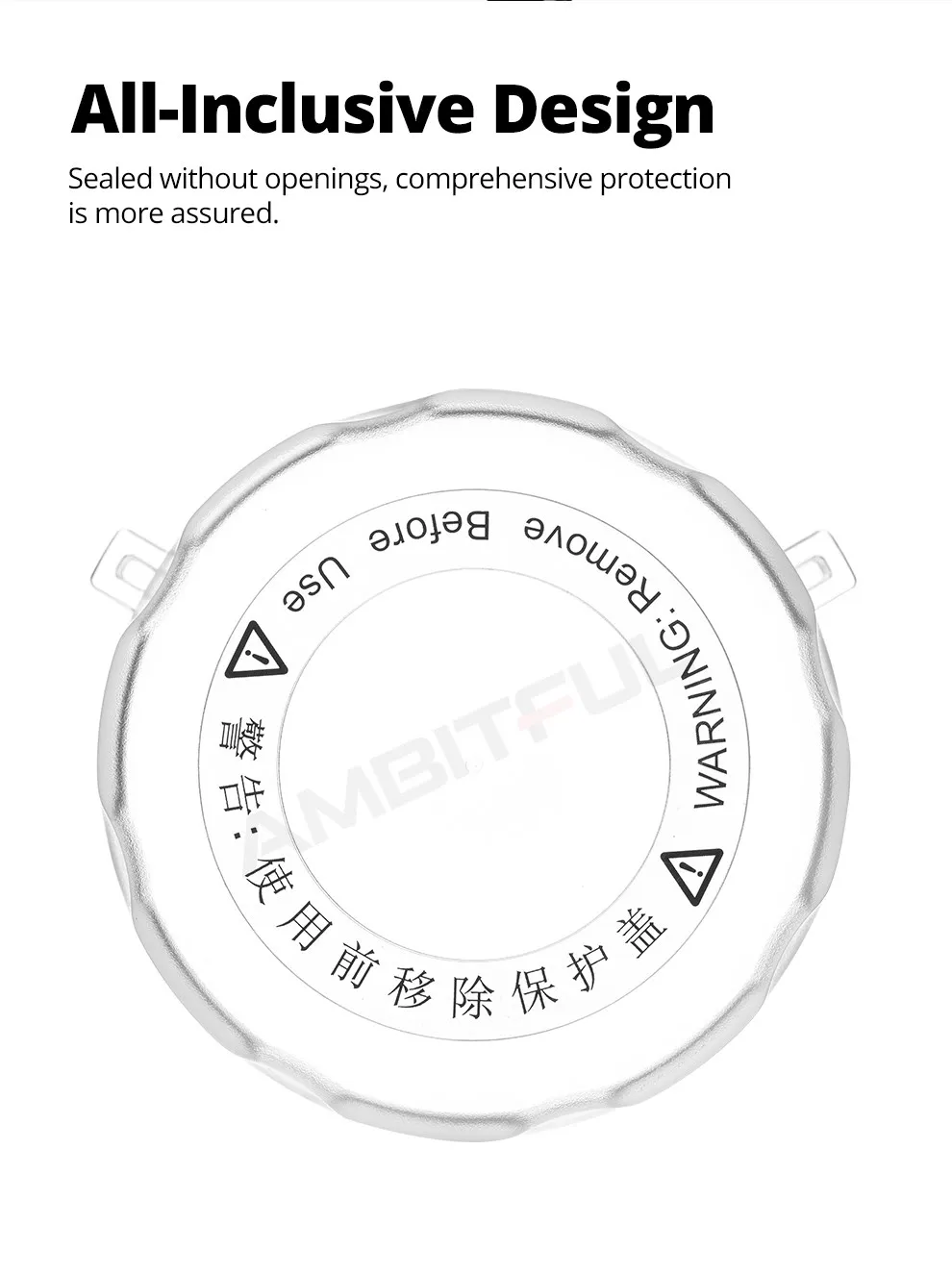 Glass Cover Protector Cap for NiceFoto Jinbei Bowens Mount SL/FV/FL/UL/SZ Serie