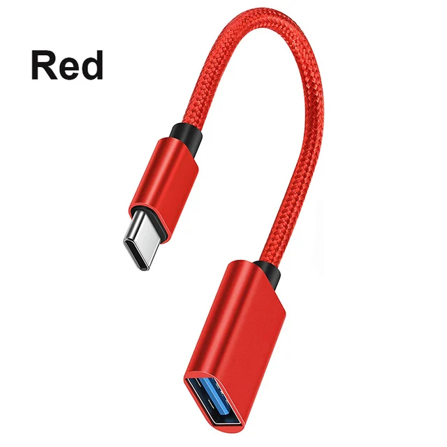 OTG Type C Cable Adapter USB to Type C Adapter Connector for Xiaomi
