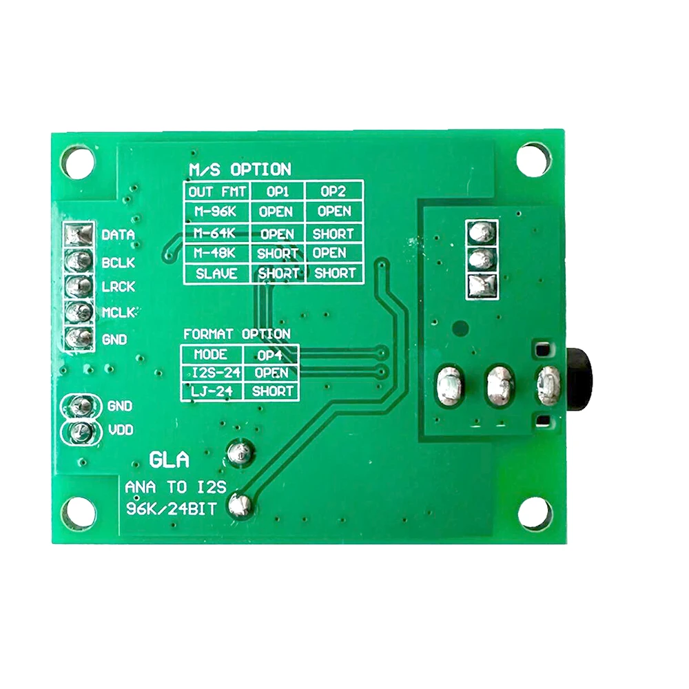 PCM1808 Stereo-Audio-Decoder-Modul 24 Bit 99dB –  Produktbild-Vorschau 2