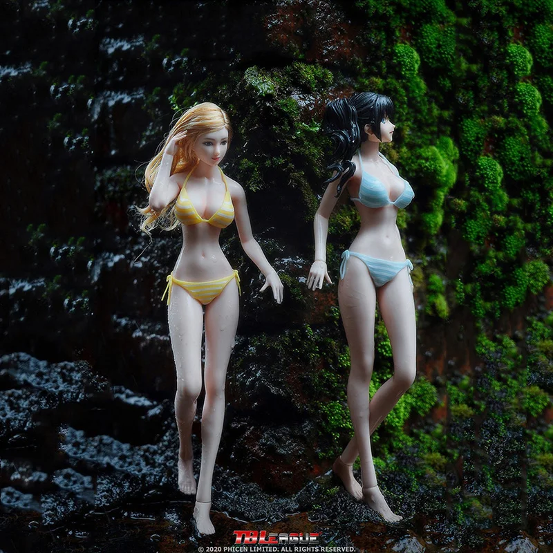 

PLLB2020-S36-S39/S36A-S39A 1/6 Scale Two-dimensional Girl Small Waist Plump Large Bust Seamless Body with Detachable Feet Model