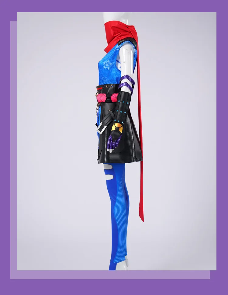 Marvel Rivals: Betsy Braddock (Psylocke) | Blue Cosplay Costume Set 36 Marvel Rivals Psylocke Cosplay Costume for Women (Unofficial)