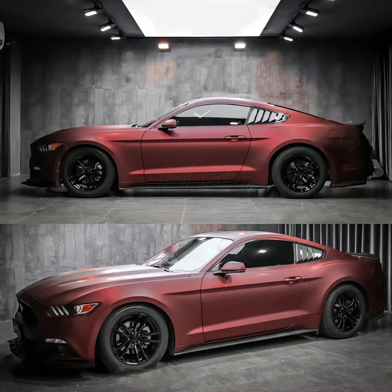 Car Rear Side Window Louver Automotive blinds Rear window triangle For Ford Mustang 2015-ABS Exterior decoration accessories rear window louver