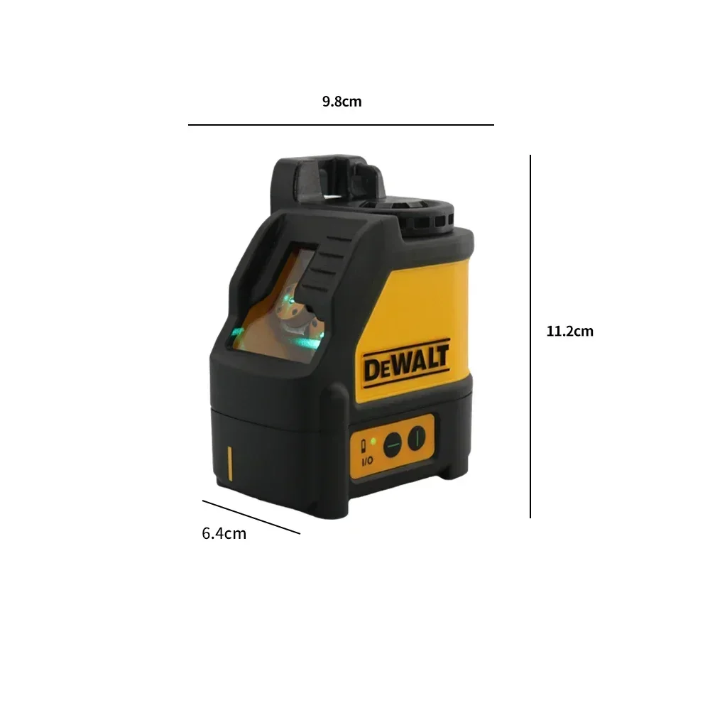 DEWALT DW088CG Laser Level With Case30m Self-Leveling Cross Line Green Cross Line Lase Horizontal Vertical Laser Level  2-Line 6