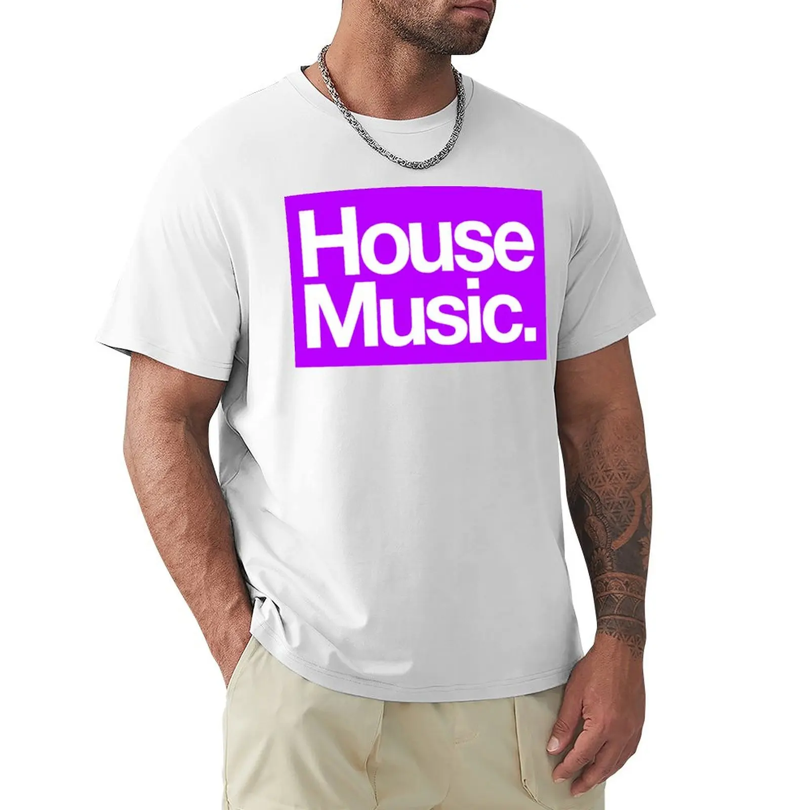 

House Music T-shirt tops Aesthetic clothing aesthetic clothes cute tops mens tall t shirts