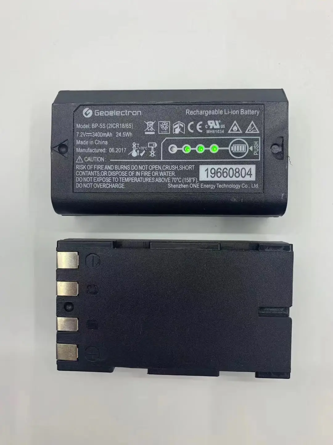 

7,2 в, 3400 мАч, оригинальный фотоаккумулятор для Unistrong South X11