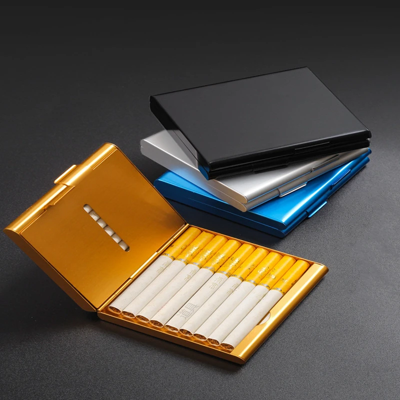 Hold 20 Sticks Cigarettes Cases Cover Creative Folio Cigarette Case